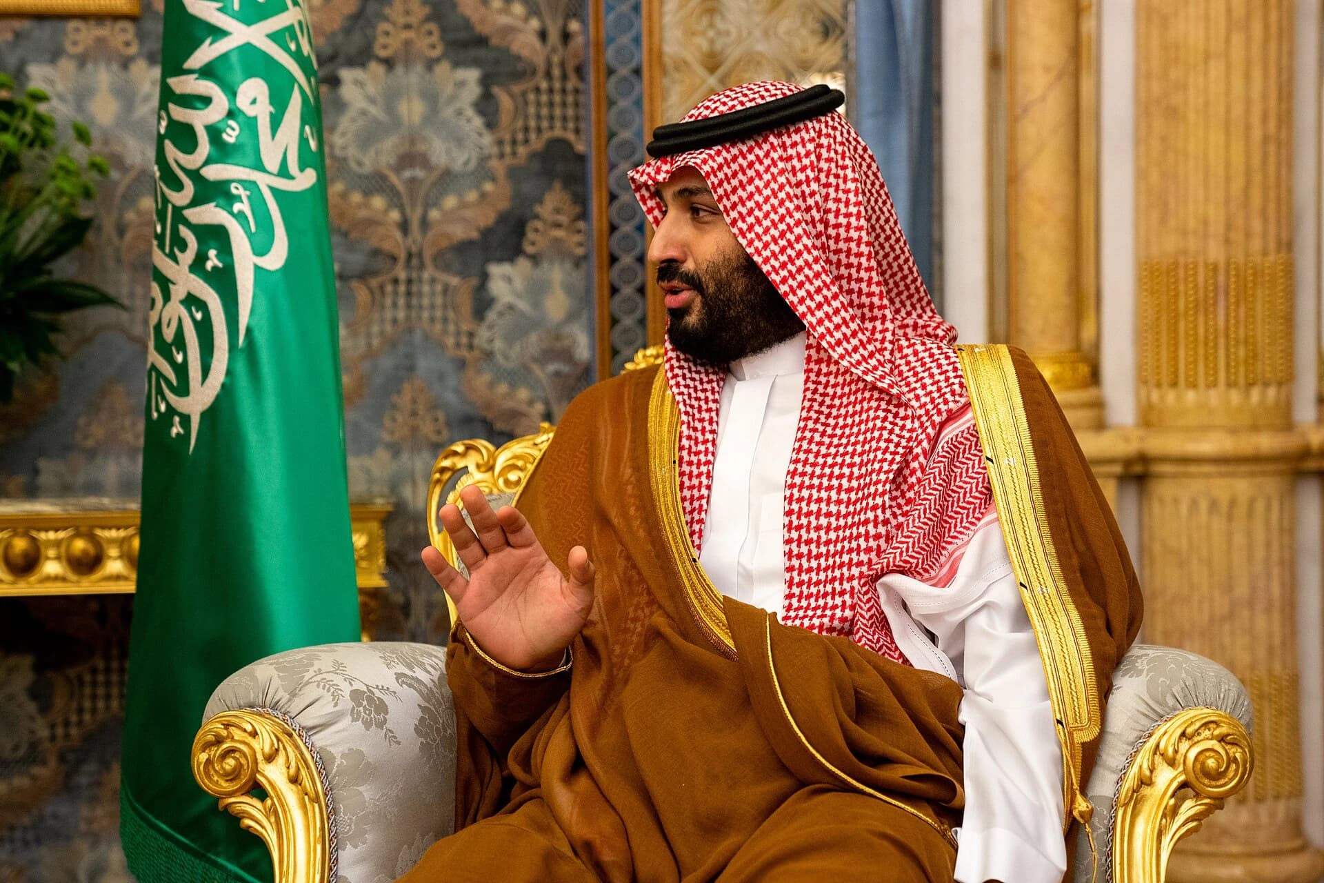U.S. Secretary of State Michael R. Pompeo meets Crown Prince Mohammed bin Salman in Jeddah.