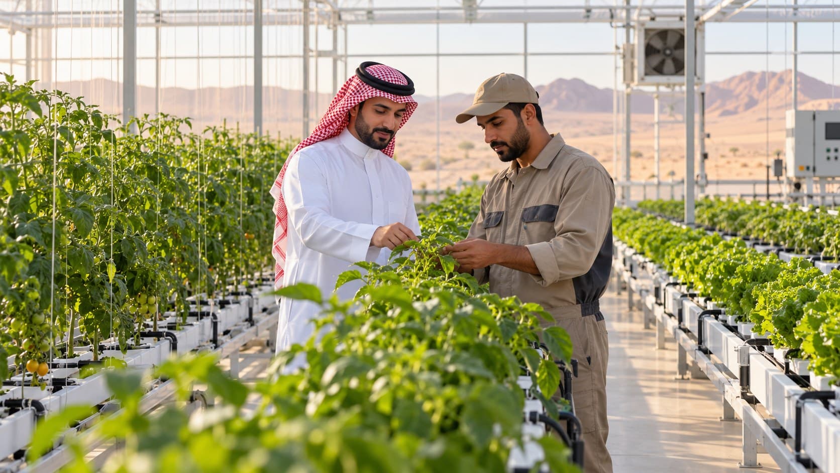 صورة توضيحية: الزراعة الحديثة وإنتاج الغذاء