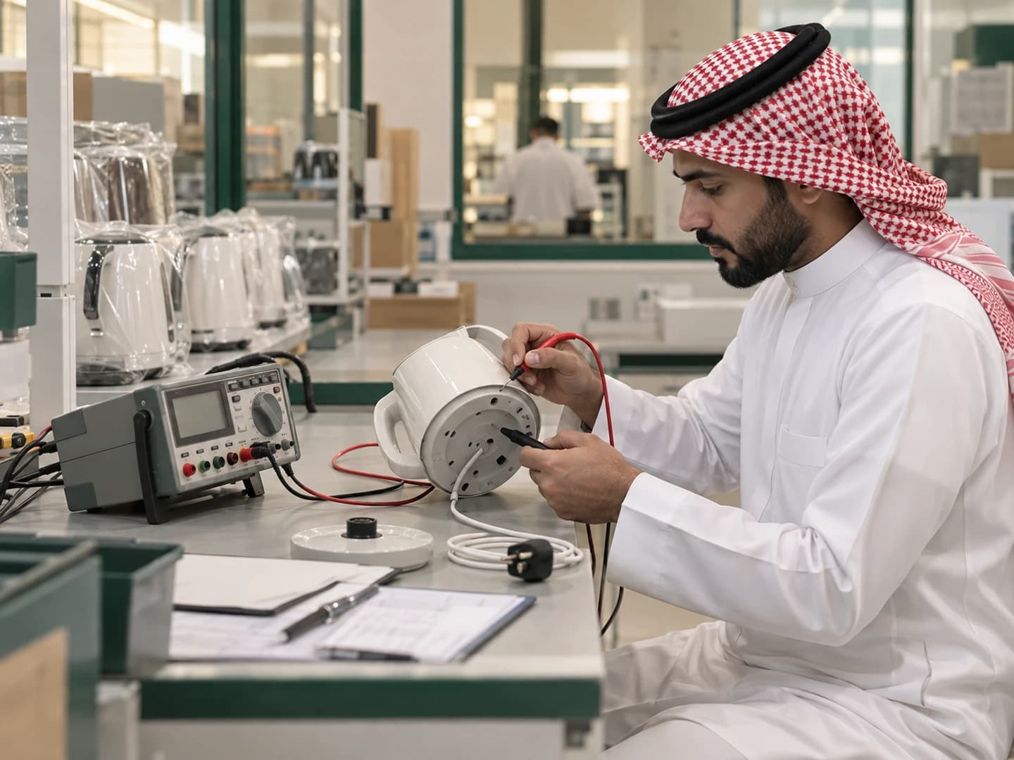 AI concept of appliance product inspection