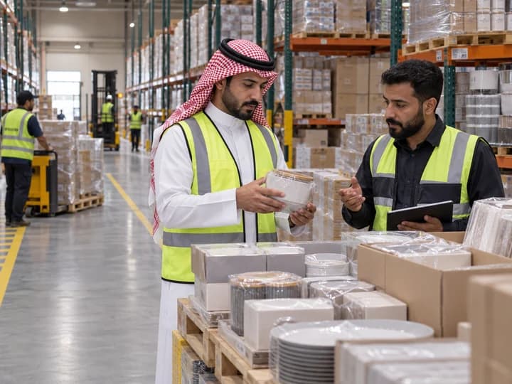AI concept of wholesale buyers reviewing stock