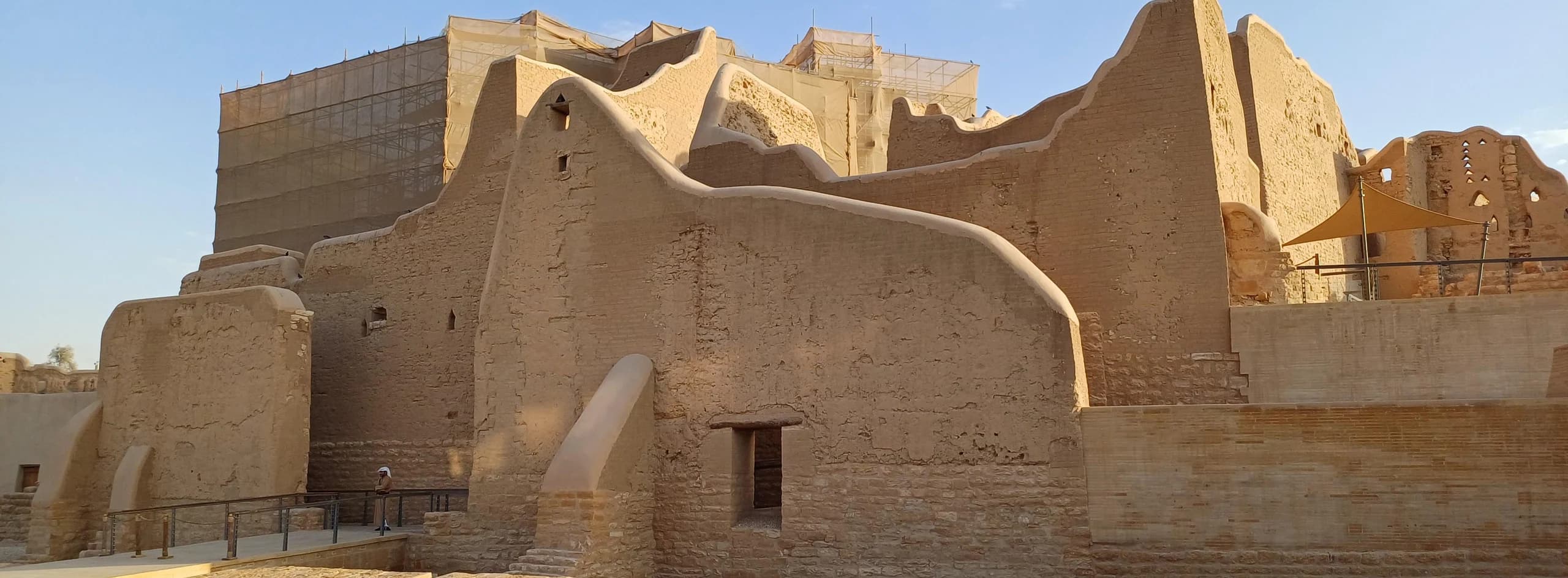 Najdi earth architecture in At-Turaif, Diriyah