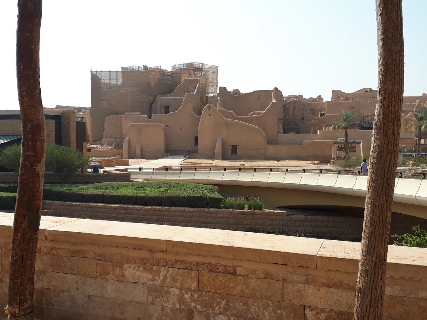 Real archival photograph of Diriyah heritage reconstruction by Matti&Keti, 5 January 2024