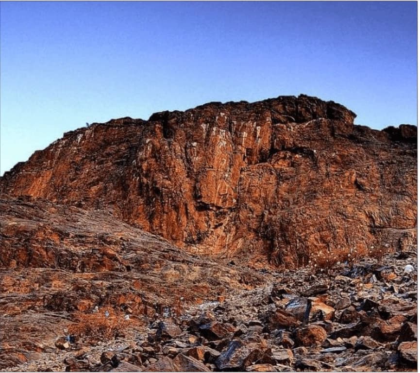 Jabal Al Nour — photographed view