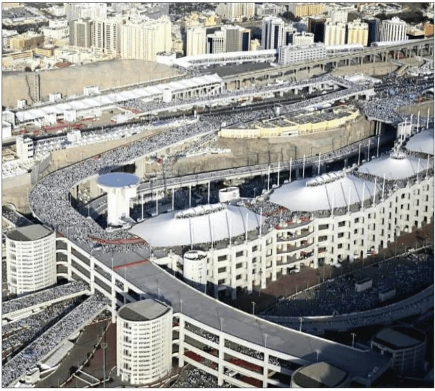 Jamarat complex — photographed view