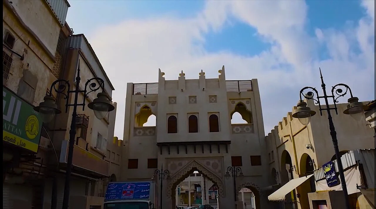 Heritage wall inside Al-Qaisariyah Souq, Al-Ahsa