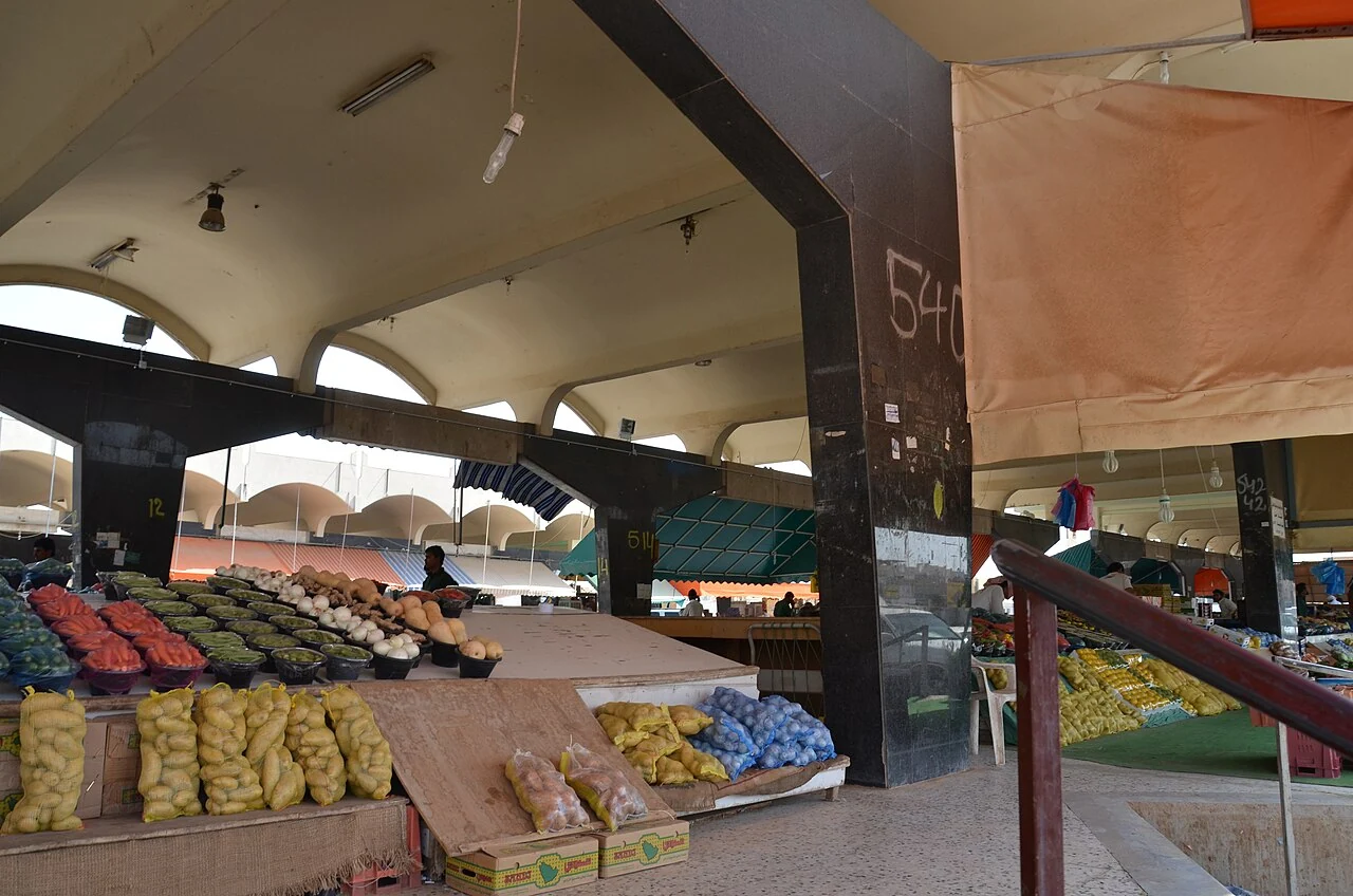 Rabwa central market, Riyadh in 2012 — view four